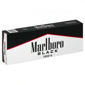 Marlboro Black 100's Box